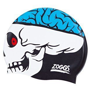 Шапочка для плавання дитяча Zoggs Character Silicone Cap череп  465009 фото