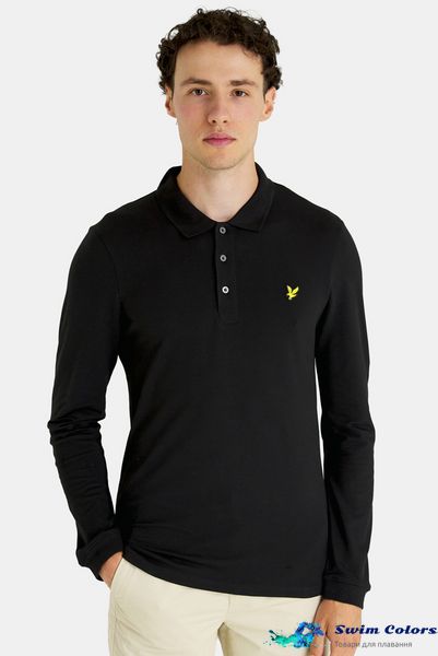 Чоловіче поло Lyle & Scott LS POLO SHIRT jet black LP400VOG-Z865 фото