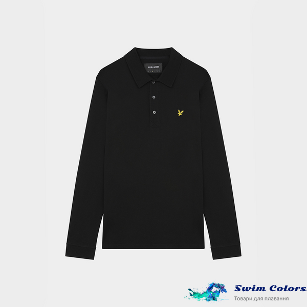 Чоловіче поло Lyle & Scott LS POLO SHIRT jet black LP400VOG-Z865 фото