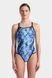 Жіночий купальник Arena PACIFIC SUPERFLY BACK SWIMSUIT black-blue multi 007151-580 фото 2