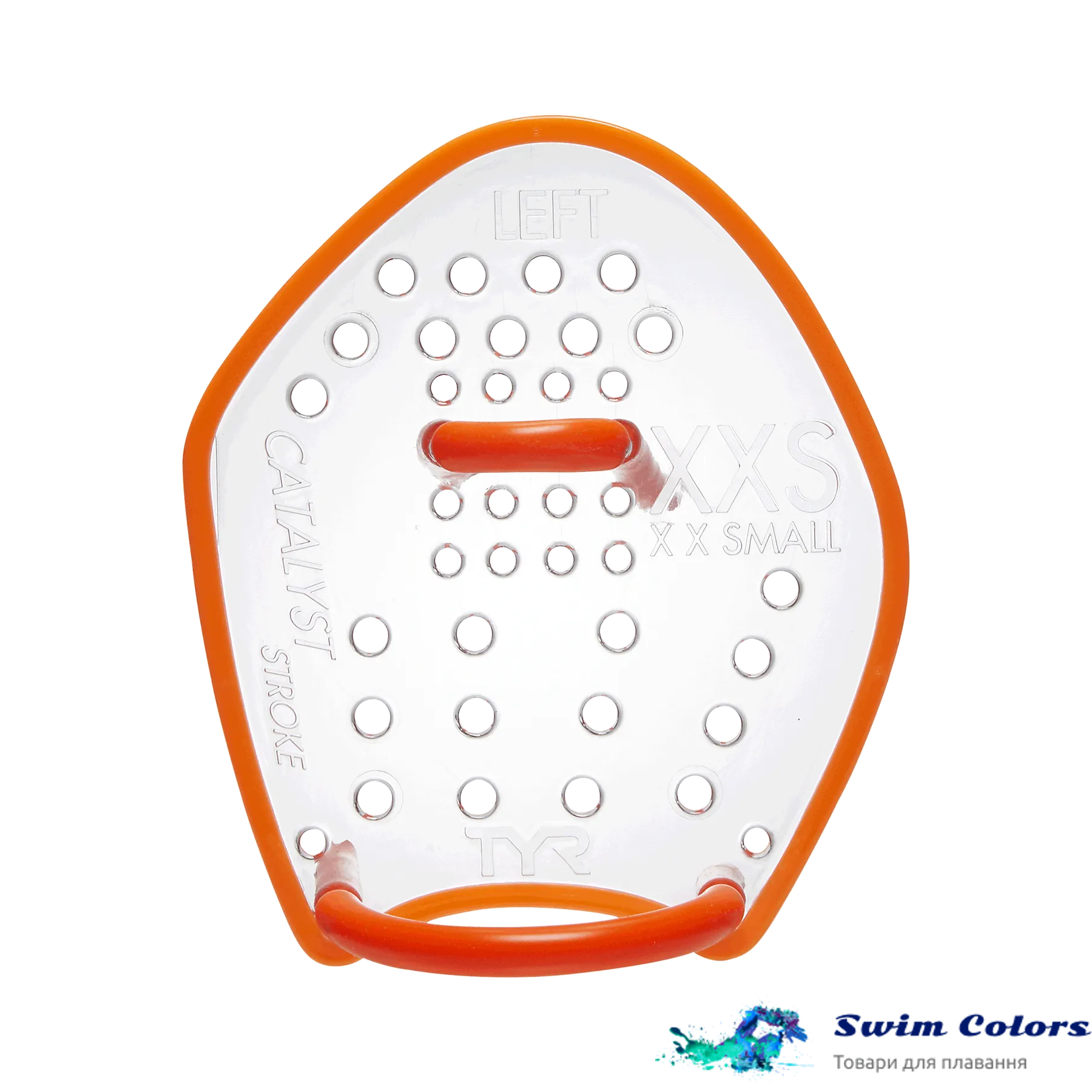 Pagaies D’entraînement TYR Catalyst – Forme Anatomique, Plusieurs Réglages De Résistance, K-Resin Durable Avec Sangles Silicone