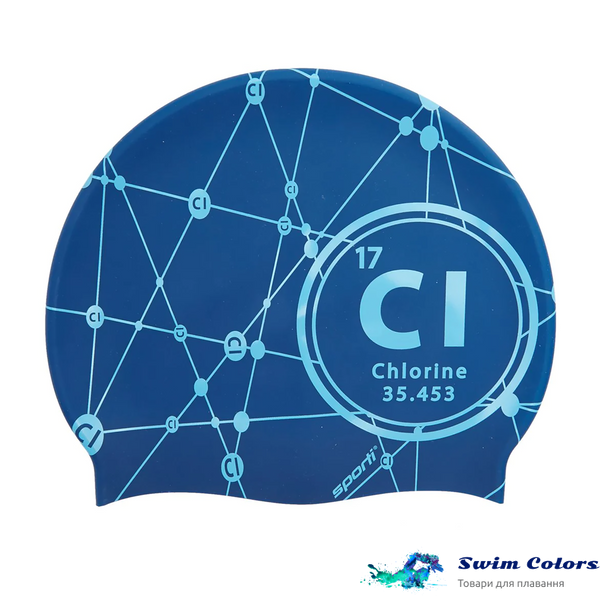 Шапочка для плавання Sporti Chlorine SCS161 фото