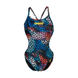 Жіночий двосторонній купальник Arena WOMEN&rsquo;S RULE BREAKER REVERSIBLE SWIMSUIT HOOKED 006470-590 фото 1