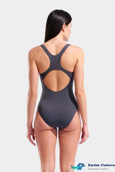 Жіночий купальник Arena SWIMSUIT CONTROL PRO BACK SOLID black-asphalt 011710-550 фото