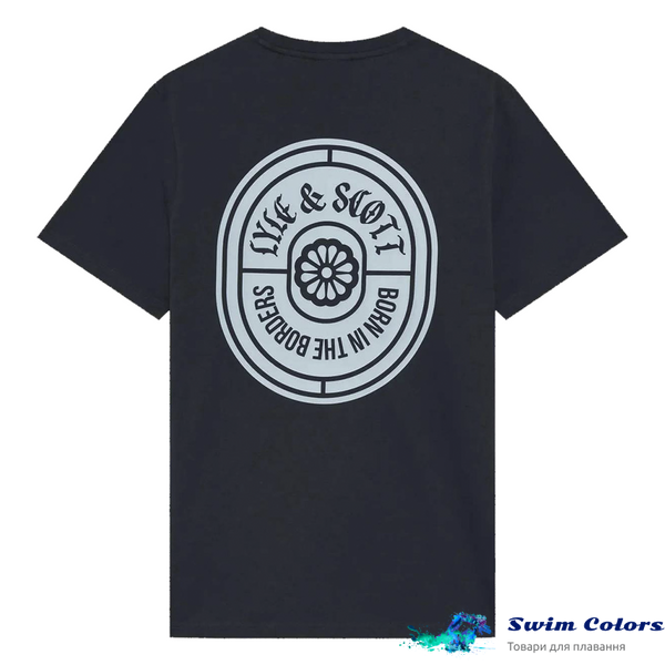 Чоловіче поло Lyle & Scott BORDERS LABEL GRAPHIC T-SHIRT TS2403V-Z271 фото