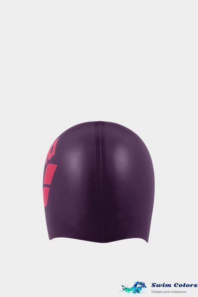 Шапочка для плавання Arena BIG LOGO CAP plum-bright_coral 009276-200 фото