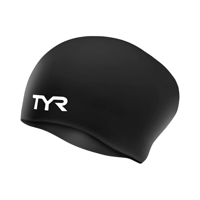 Шапочка для плавання TYR Long Hair Wrinkle Free Silicone Cap LCSL фото