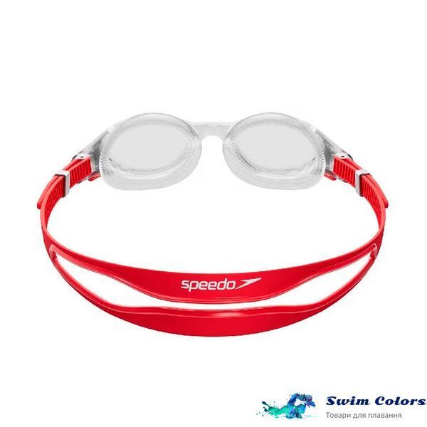 Окуляри для плавання Speedo BIOFUSE 2.0 CLEAR/RED 8-00233214515 фото