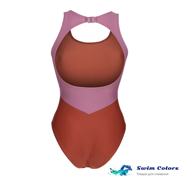 Жіночий купальник Arena SOLID SWIMSUIT O BACK marocco-valencia 011319-409 фото