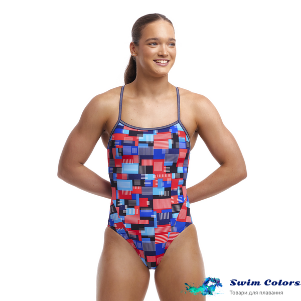 Жіночий купальник Funkita Motherboard | Single Strap One Piece FKS030L71909 фото