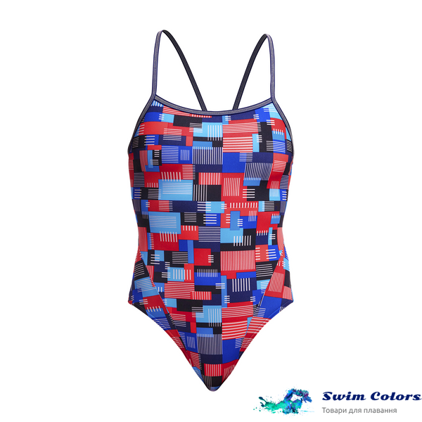 Жіночий купальник Funkita Motherboard | Single Strap One Piece FKS030L71909 фото