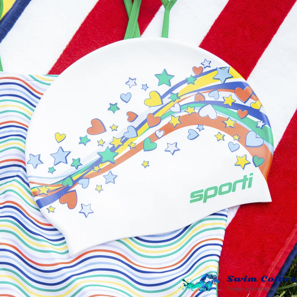 Шапочка для плавання Sporti x Alex & Gretchen Walsh Waverider Silicone Swim Cap SCCS079 фото