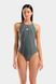 Жіночий купальник Arena MERYDIAN SWIMSUIT ONE PIECE sage, white, shocking pink 010649-619 фото 3