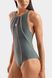 Жіночий купальник Arena MERYDIAN SWIMSUIT ONE PIECE sage, white, shocking pink 010649-619 фото 5