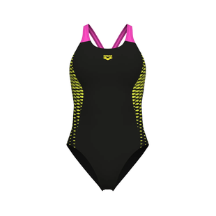 Купальник закритий для жінок Arena OPENINGS SWIMSUIT V BACK LB 008063-590 фото