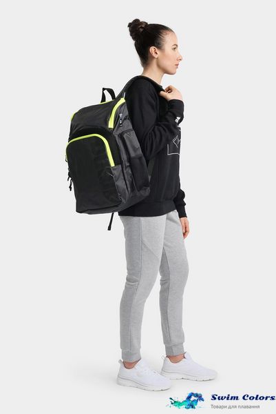 Рюкзак Arena SPIKY III BACKPACK 35 dark_smoke-neon_yellow 005597-101 фото