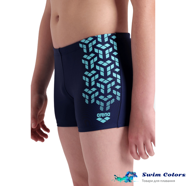 Дитячі плавки Arena KIKKO V SWIM SHORT GRAPHIC navy-water 006720-780 фото