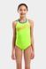 Дитячий купальник Arena LOGO SWIMSUIT SWIM PRO artic lime-blue china 010287-880 фото 2