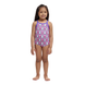 Цільний хлоростійкий купальник для плавання Funkita Pixi Pengi | Toddler Girl's Printed One Piece FKS022G71933 фото 2