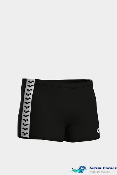 Плавки Arena MENS ARENA ICONS SWIM SHORT SOLID black white 005050-510 фото