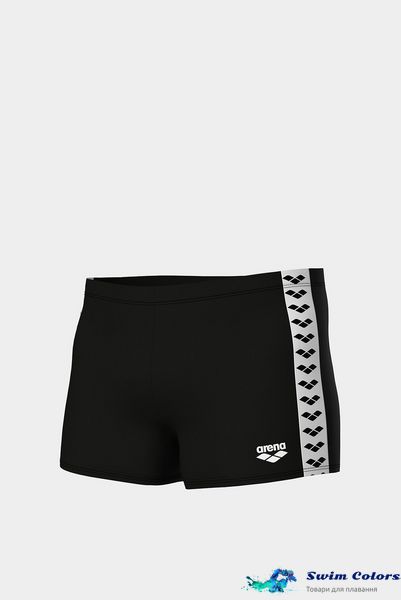 Плавки Arena MENS ARENA ICONS SWIM SHORT SOLID black white 005050-510 фото