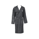 Халат мікрофібро Arena ZEAL PLUS BATHROBE grey-white 005308-101 фото