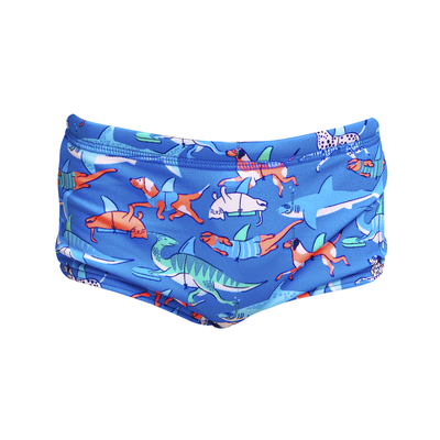 Дитячі плавки для плавання Funky Trunks Fin Swimming | Toddler Boy's Printed Trunks FTS002B71891 фото