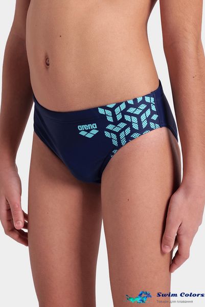 Дитячі плавки Arena KIKKO V SWIM BRIEFS GRAPHIC navy-water 006722-780 фото