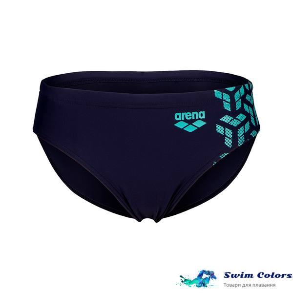 Дитячі плавки Arena KIKKO V SWIM BRIEFS GRAPHIC navy-water 006722-780 фото