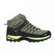 Чоловічі черевики CMP RIGEL MID TREKKING SHOES WP kaki-acido 3Q12947-02FP фото 1