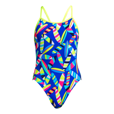 Цільний хлоростійкий купальник для плавання Funkita Board Bash FS15L7113708 фото