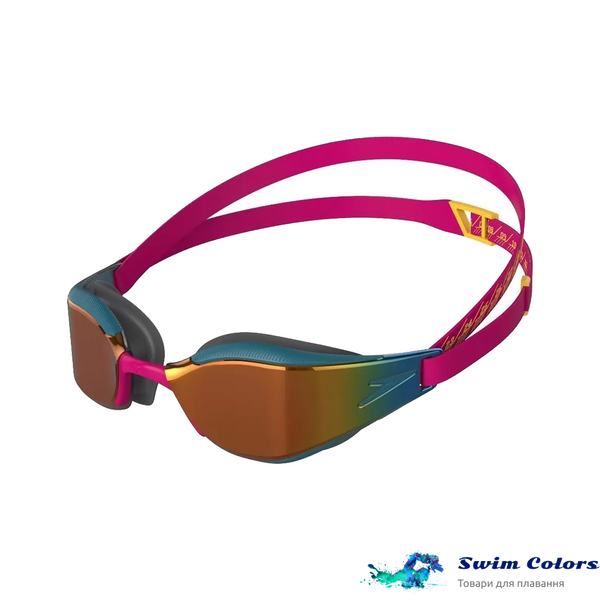 Окуляри Speedo Fastskin Hyper Elite Mirror Goggles - Red/Blue 8-12819H215 фото