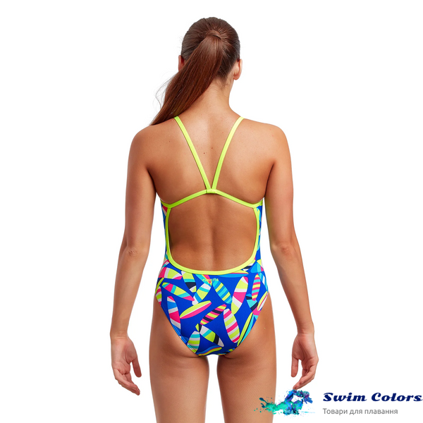 Цільний хлоростійкий купальник для плавання Funkita Board Bash FS15L7113708 фото