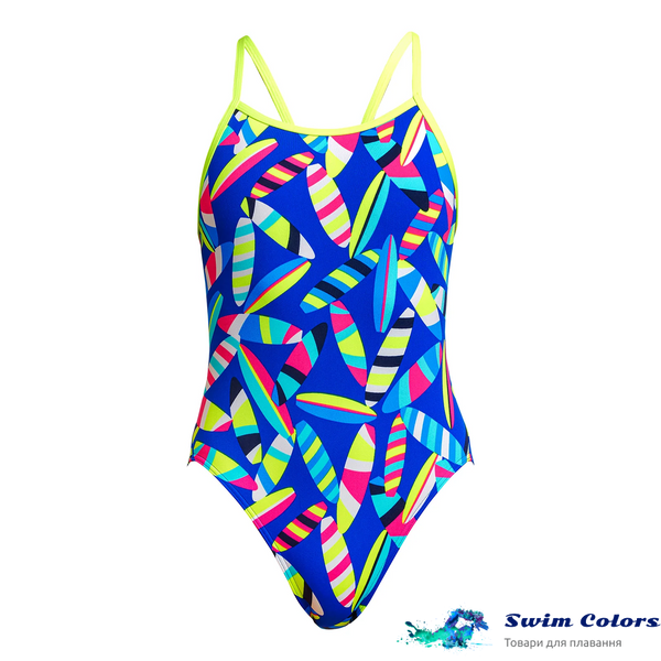 Цільний хлоростійкий купальник для плавання Funkita Board Bash FS15L7113708 фото