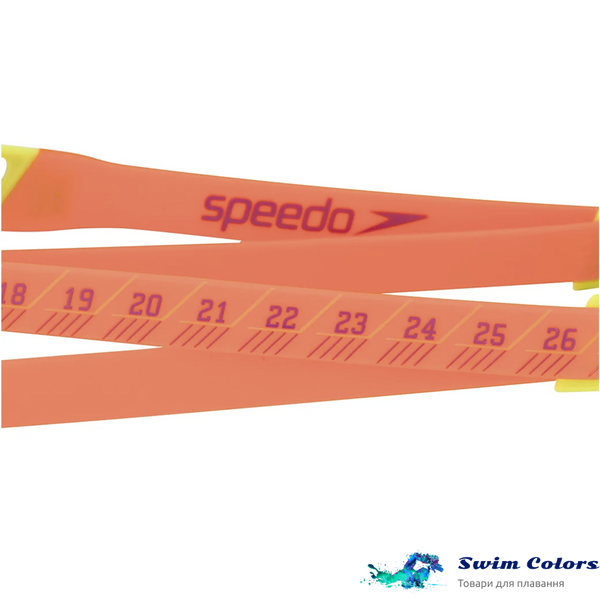 Окуляри Speedo Fastskin Pure Focus Mirror Salso/Atomic Lime/Violet Gold 8-7508031 (8-11778G785) фото