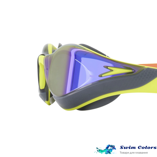 Окуляри Speedo Fastskin Pure Focus Mirror Salso/Atomic Lime/Violet Gold 8-7508031 (8-11778G785) фото