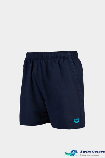 Чоловічі шорти Arena FUNDAMENTALS BOXER R navy-turquoise 006443-780 фото