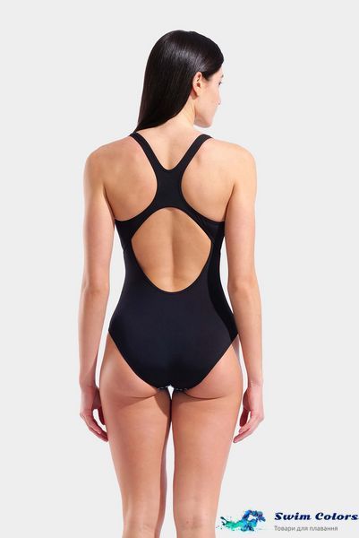 Жіночий купальник Arena PEACOCK SWIMSUIT SWIM PRO BACK multi green-black 011693-555 фото