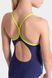 Дитячий купальник Arena DALY SWIMSUIT LIGHT DROP BACK navy-soft green-navy multi 003294-903 фото 7