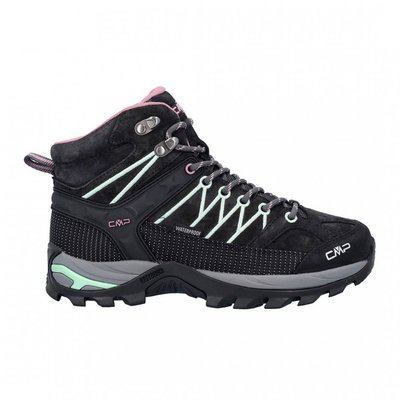 Жіночі черевики CMP RIGEL MID WMN TREKKING SHOES WP piombo-orchidea 3Q12946-66UP фото