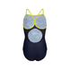 Дитячий купальник Arena DALY SWIMSUIT LIGHT DROP BACK navy-soft green-navy multi 003294-903 фото 2