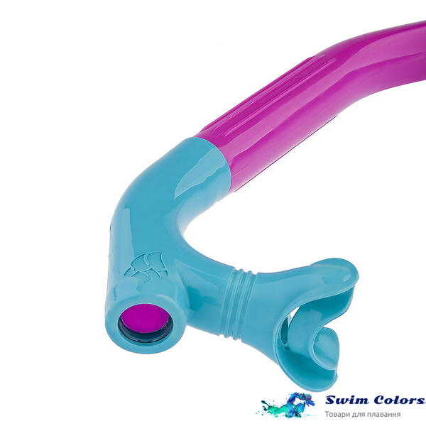 Фронтальна трубка для плавання Mad Wave PRO SNORKEL junior M0777 02 0 11SC фото