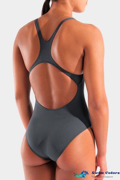 Жіночий купальник TEAM SWIMSUIT SWIM PRO SOLID asphalt-bright coral 004760-504 фото