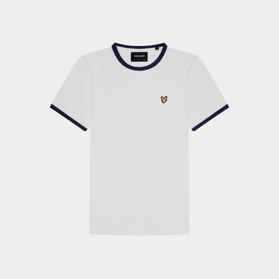 Чоловіча футболка Lyle & Scott RINGER T-SHIRT TS705VOG-Z660 фото