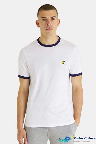 Чоловіча футболка Lyle & Scott RINGER T-SHIRT TS705VOG-Z660 фото