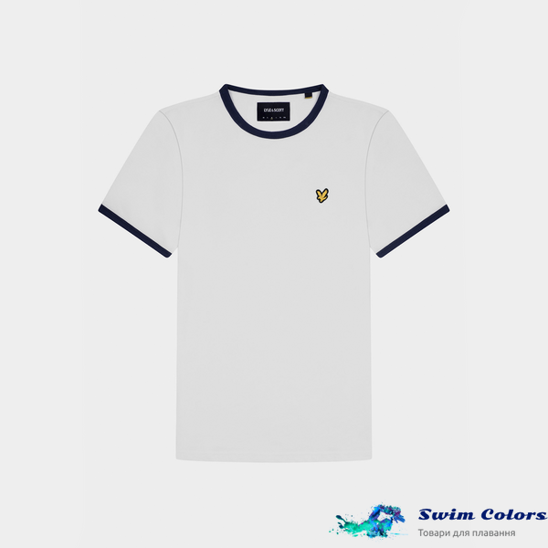 Чоловіча футболка Lyle & Scott RINGER T-SHIRT TS705VOG-Z660 фото